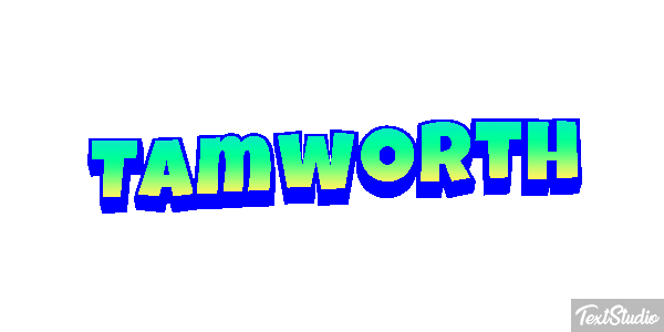 Tamworth Texteffekt