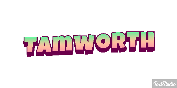 Tamworth Texteffekt