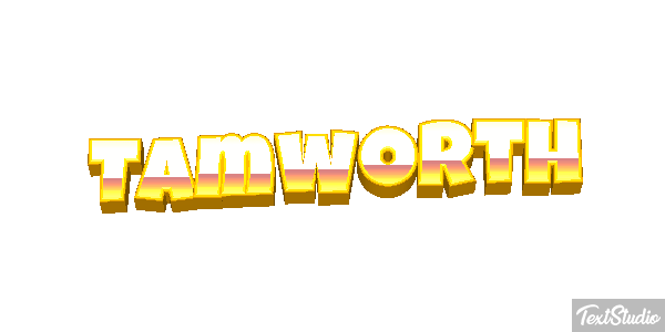 Tamworth Texteffekt