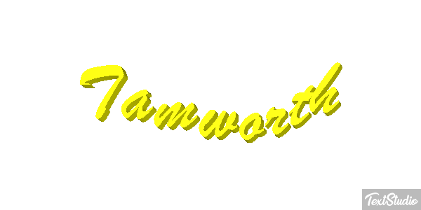 Tamworth Texteffekt
