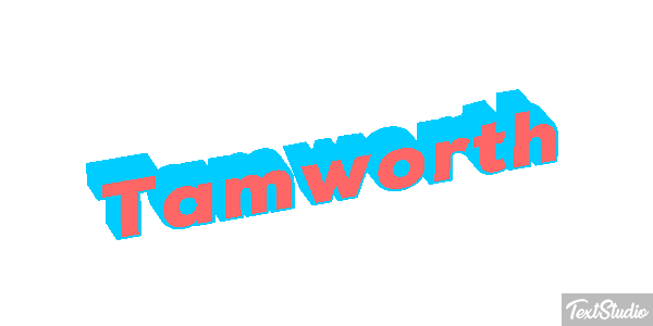 Tamworth Texteffekt