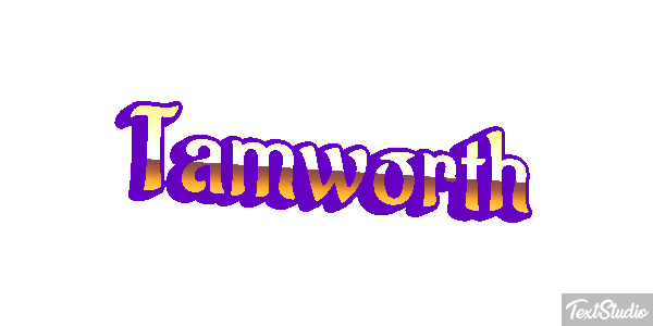 Tamworth Texteffekt