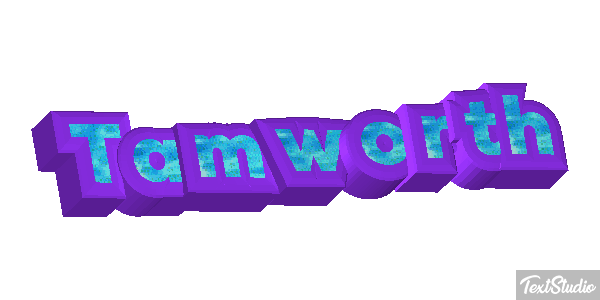 Tamworth Texteffekt
