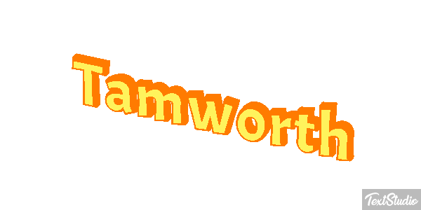 Tamworth Texteffekt