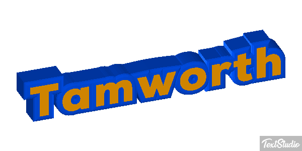 Tamworth Texteffekt