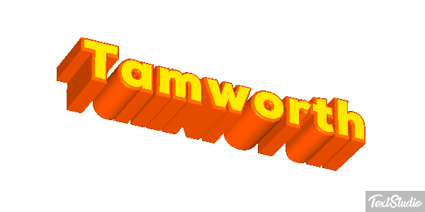 Tamworth Texteffekt
