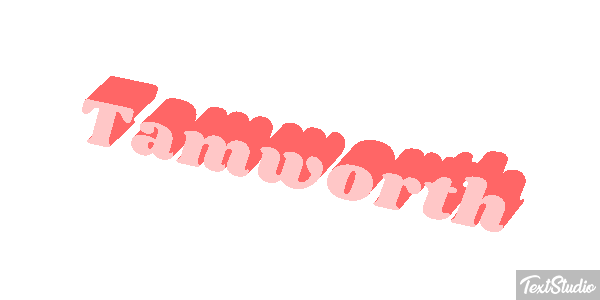 Tamworth Texteffekt