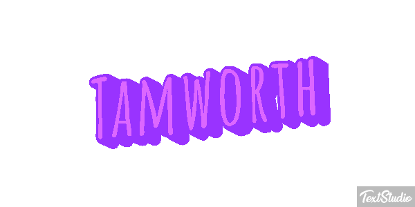 Tamworth Texteffekt