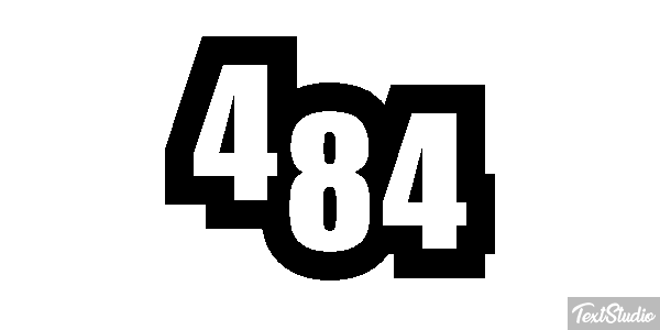484 Texteffekt
