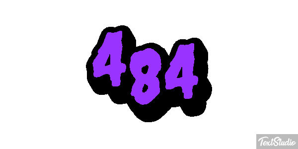 484 Texteffekt