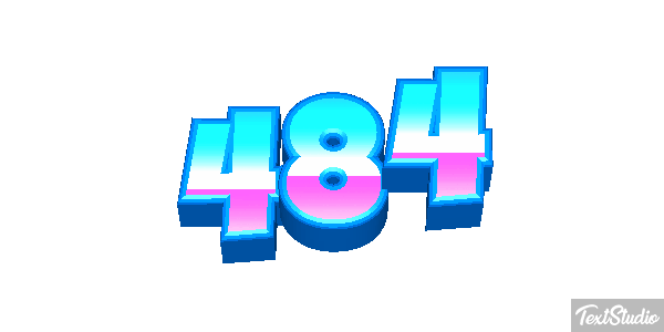 484 Texteffekt