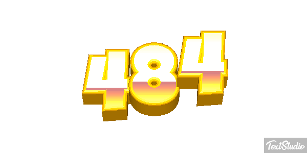 484 Texteffekt