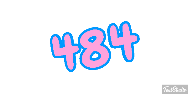 484 Texteffekt