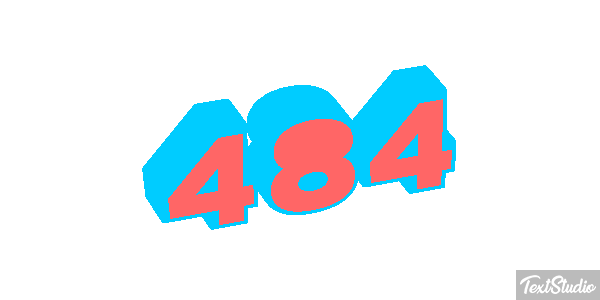 484 Texteffekt
