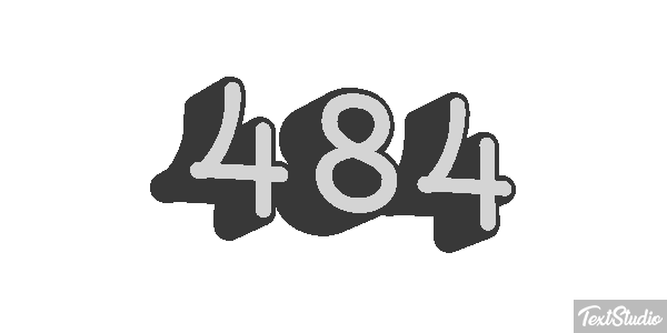 484 Texteffekt