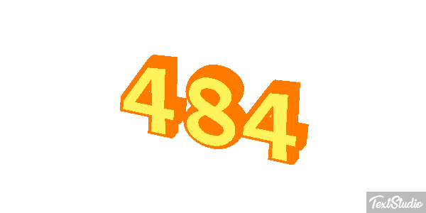484 Texteffekt