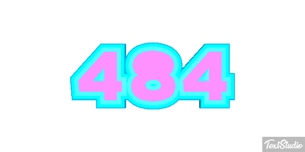 484 Texteffekt