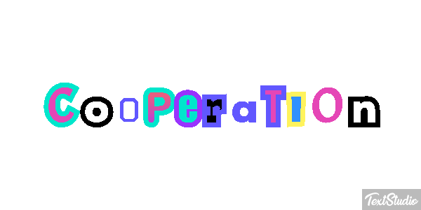 Cooperation Efecto de texto
