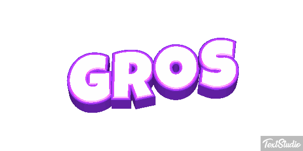Gros Effet de texte
