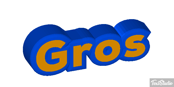 Gros Effet de texte