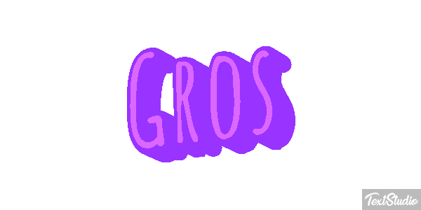 Gros Effet de texte