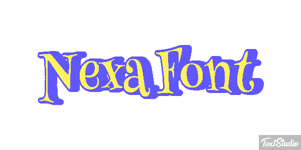 Nexa Font Effet de texte
