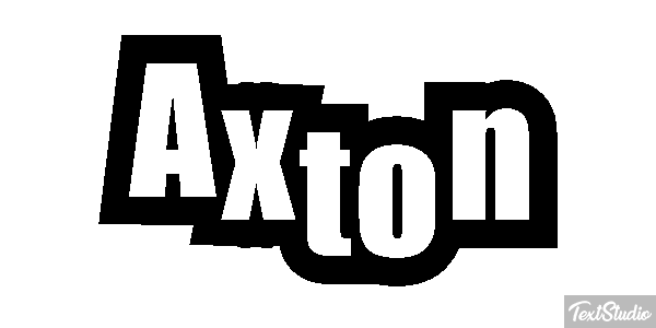 Axton Text effect