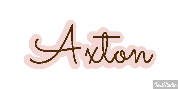 Axton Text effect
