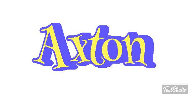Axton Text effect