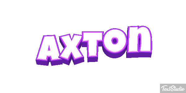 Axton Text effect