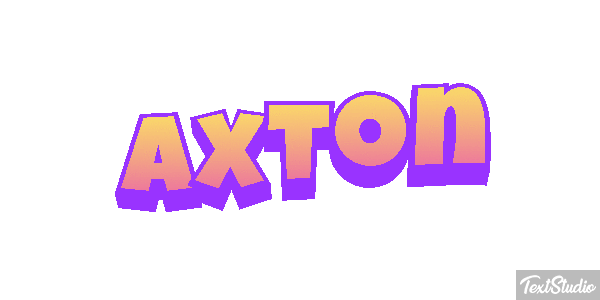 Axton Text effect