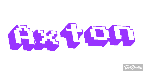 Axton Text effect