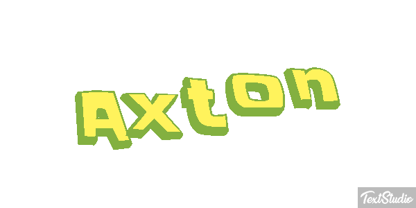 Axton Text effect