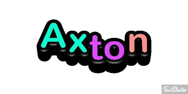 Axton Text effect