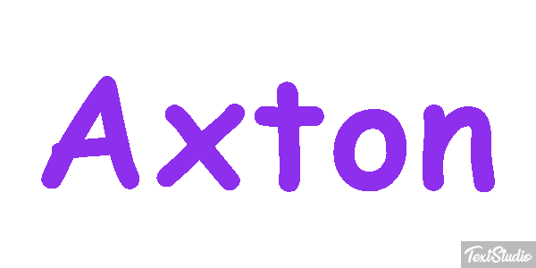 Axton Text effect