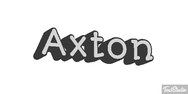 Axton Text effect