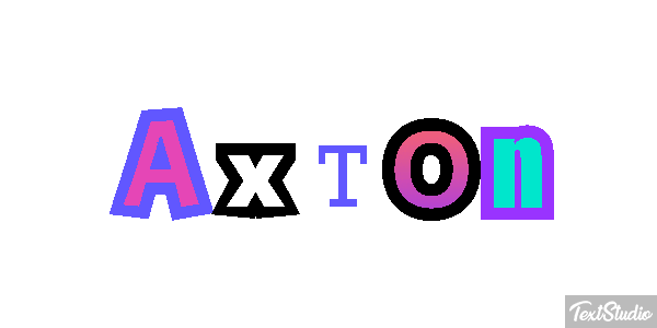 Axton Text effect