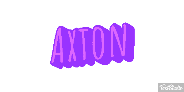 Axton Text effect