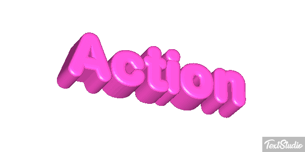 Action Efecto de texto