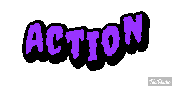 Action Efecto de texto