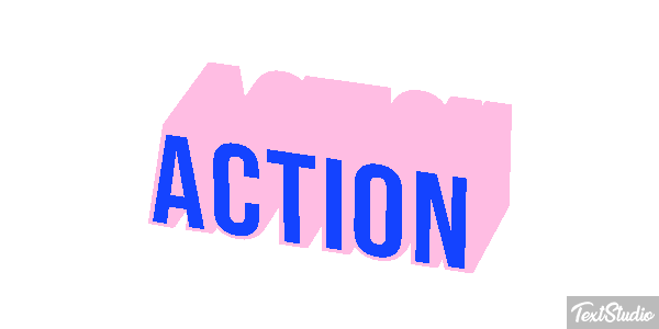 Action Efecto de texto