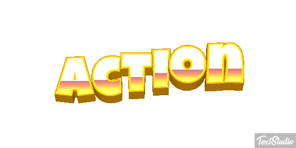 Action Efecto de texto