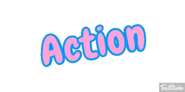 Action Efecto de texto