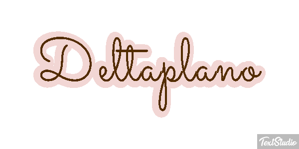 Deltaplano Texteffekt