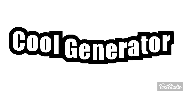 Cool Generator テキスト効果