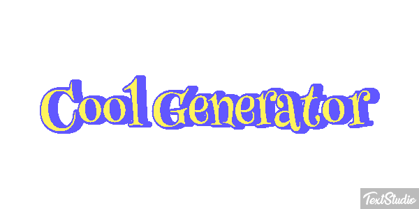 Cool Generator テキスト効果