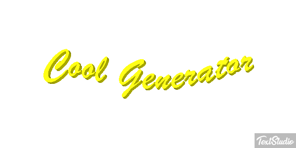 Cool Generator テキスト効果