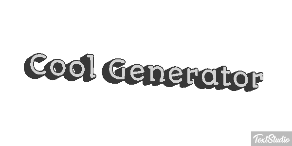 Cool Generator テキスト効果