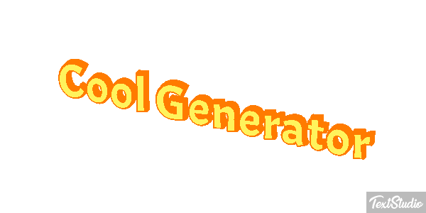 Cool Generator テキスト効果