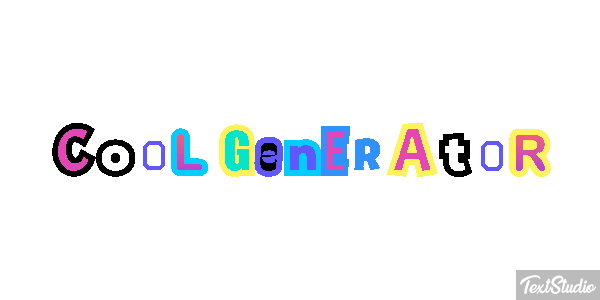 Cool Generator テキスト効果